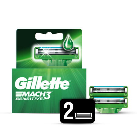 Rasuradora Mach3 Sensitive Gillete Doble Cartucho 1U